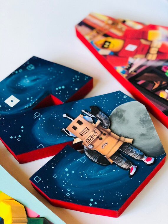 room decor Roblox Custom Wood Letters Birthday party Signs Wall Décor ...