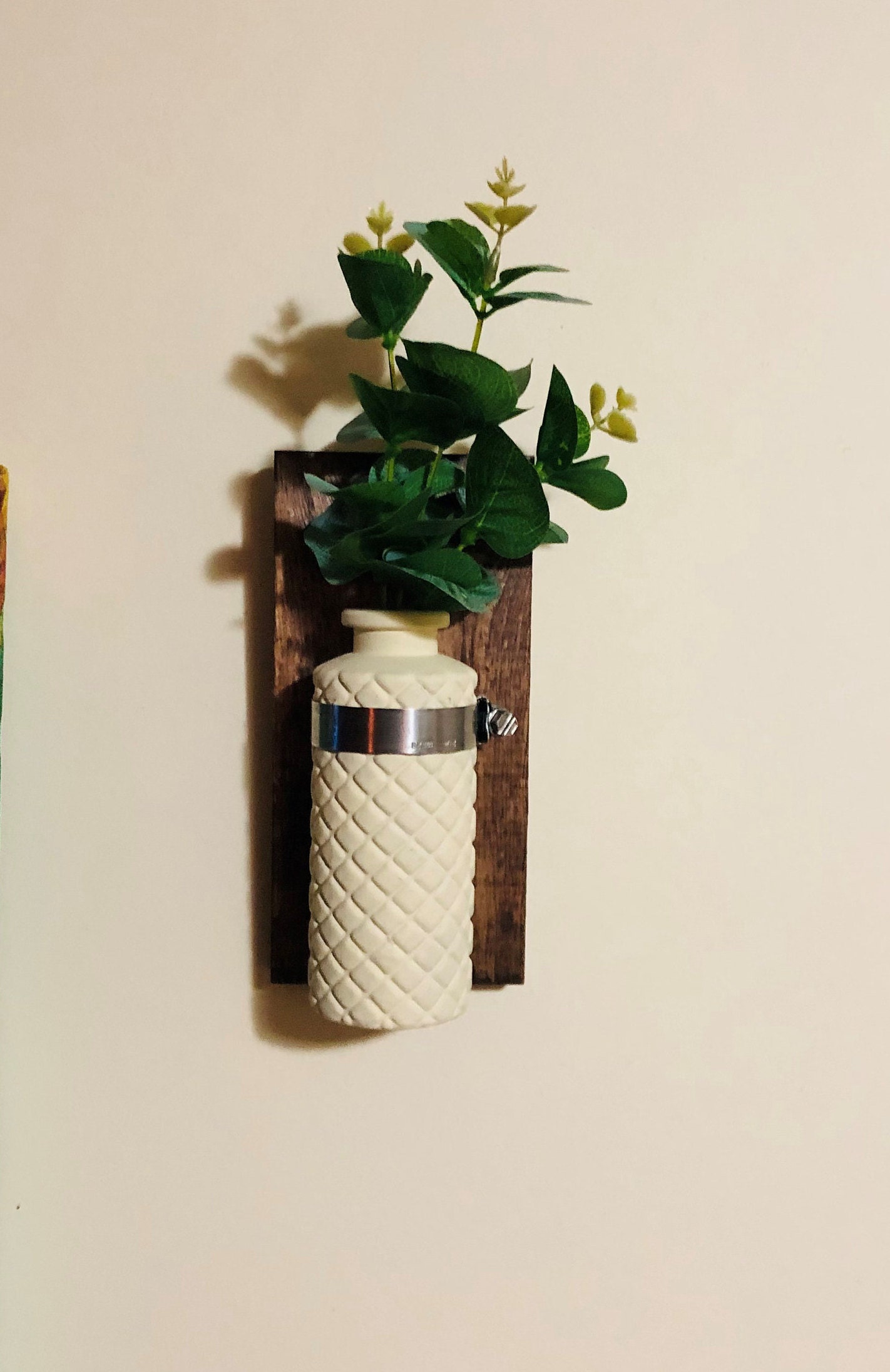 Set Of Two Country Vase Sconce Vase Sconce Glass Sconce Etsy 日本