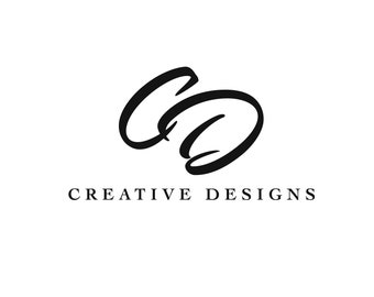 Creative Font Company Name Logo Bespoke Logo Template Design: Business Logo, Company Branding, Bespoke Brand Identity