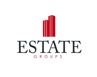 Estate Agent Building Company Logo Bespoke Logo Template Design: Business Logo, Company Branding, Bespoke Brand Identity, Estate Agent Logo