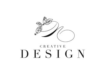 Floral Simple Company Logo Bespoke Logo Template Design: Business Logo, Company Branding, Bespoke Brand Identity