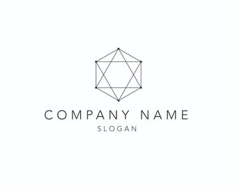 Geometric Company Logo Bespoke Logo Template Design: Business Logo, Company Branding, Bespoke Brand Identity