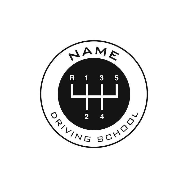 Car Gear Stick Company Logo Bespoke Logo Template Design Etsy