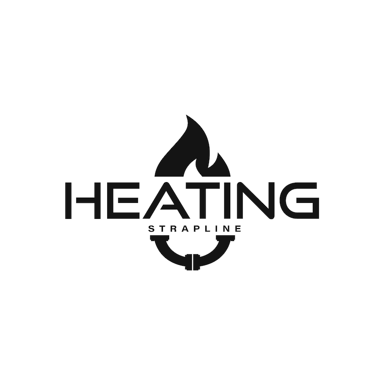 Heating Gas Company Logo Bespoke Logo Template Design Business Logo