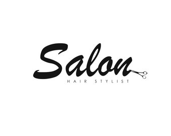 Hair Salon Text Company Logo Scissors Bespoke Logo Template Design: Business Logo, Company Branding, Bespoke Brand Identity, Hair Salon Logo