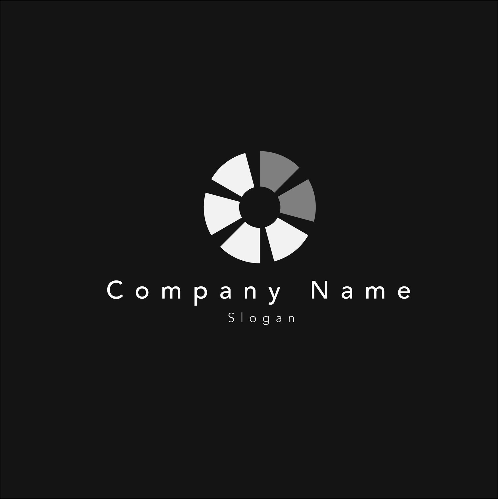 Gears Circular Pattern Company Logo & Strap-line Bespoke Logo Template ...