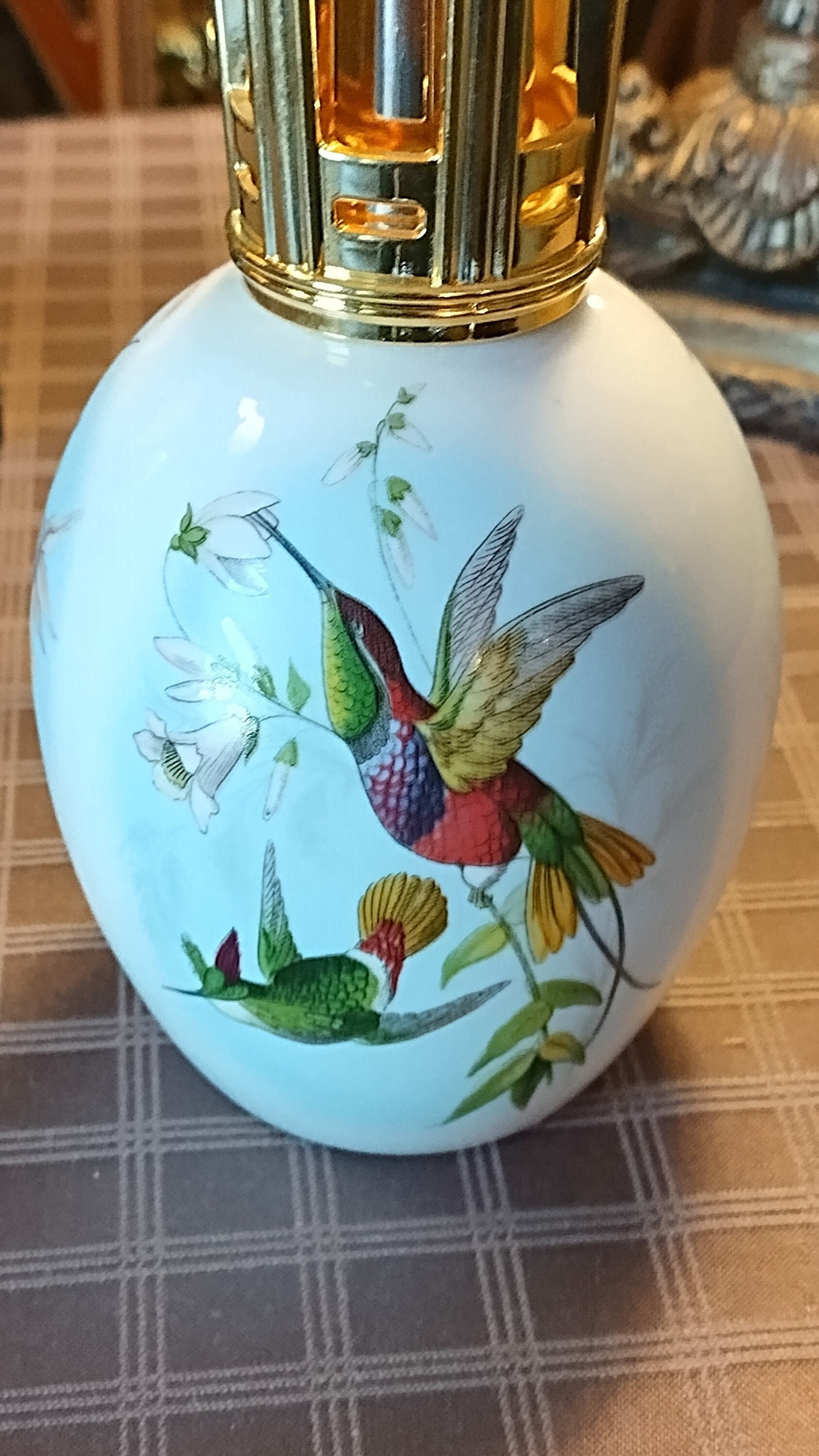 ANCIENNE LAMPE BERGER en porcelaine de limoges EUR 9,00 - PicClick FR