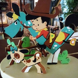 1950s Dolly Toy Prairie Pete Lamp