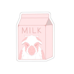 Strawberry Milk Sticker