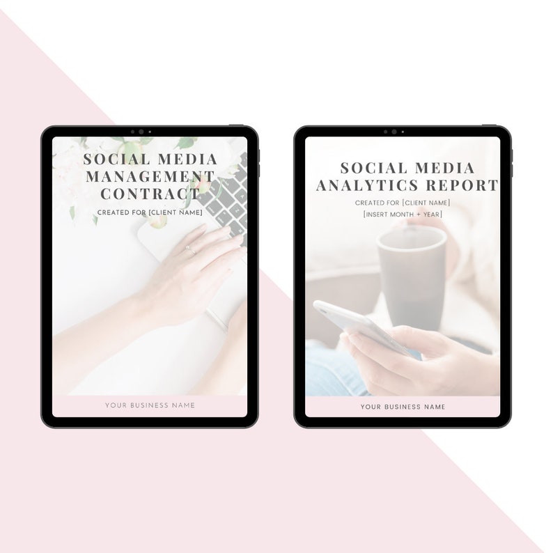 Social Media Manager Starter Kit Etsy