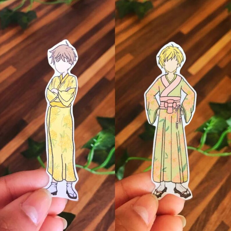 Hand Drawn Fruit Basket Stickers