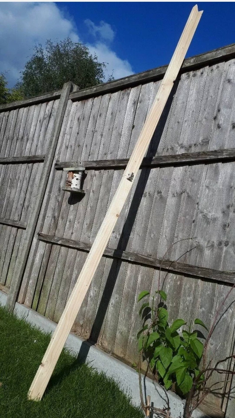 Wooden Clothes Prop Washing Line Collapsible and Bespoke Etsy