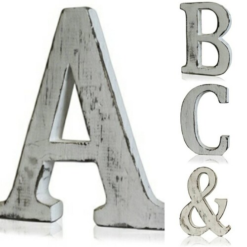 SHABBY CHIC LETTERS BLACK WOODEN WALL MOUNTABLE LARGE A-Z INITIALS WORDS 15cm SHABBY CHIC LETTERS BLACK WOODEN WALL MOUNTABLE LARGE A-Z INITIALS WORDS 15cm