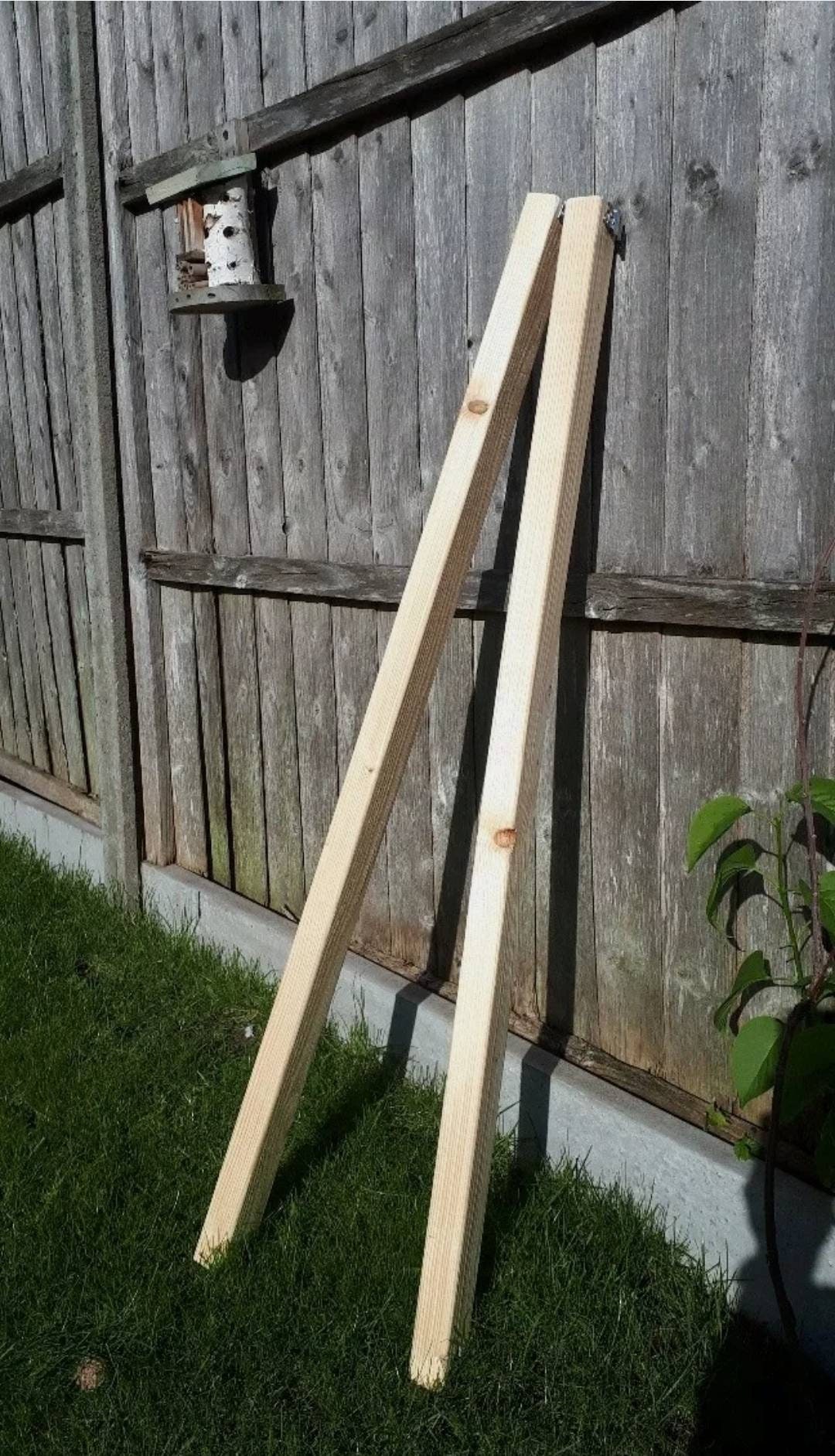 Wooden Clothes Prop Washing Line Collapsible and Bespoke Etsy Australia