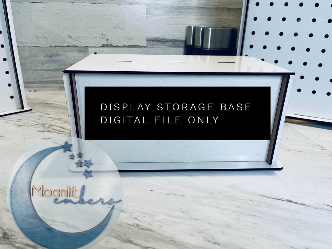 Digital File, Display Box, Laser File, Craft Fair Display, Tiered ...