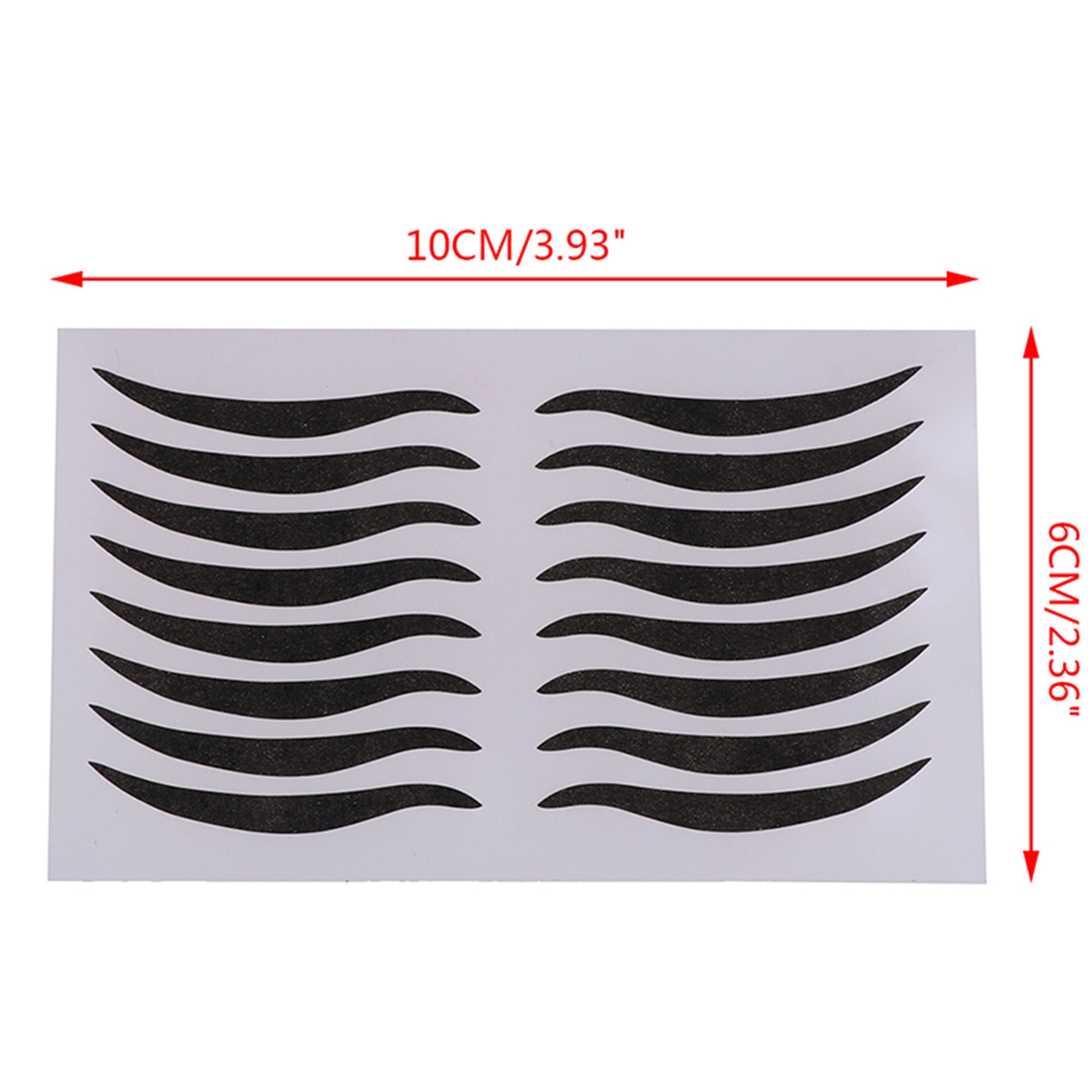 10Sheets Beauty Eyeliner Sticker Black Sexy Style Eyes Sticker Etsy