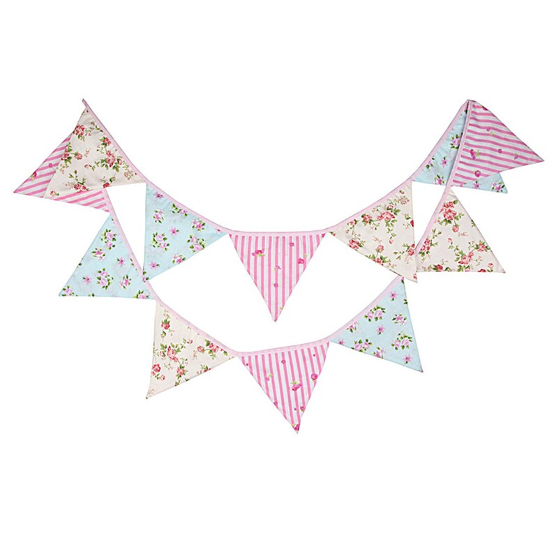 Hot3.2m 11 Flags Lace Vintage Birthday Party WeddingPennant Bunting Banner Hot3.2m 11 Flags Lace Vintage Birthday Party WeddingPennant Bunting Banner