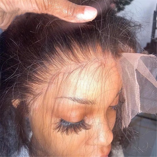 13X1 Lace Front Human Hair Wigs Hairline Lace Wig Transparent | Etsy Sweden