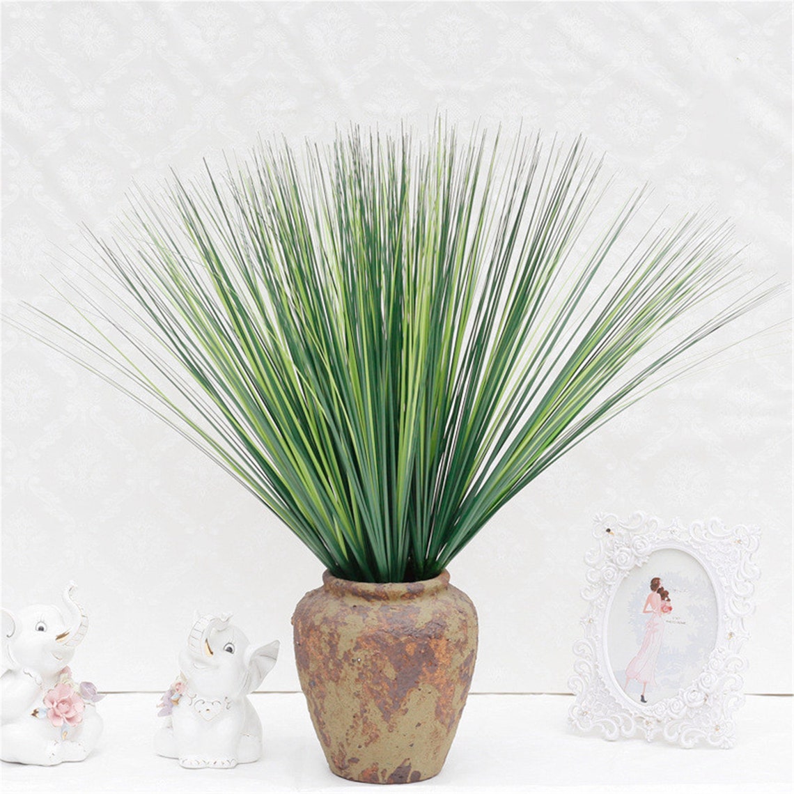 60CM Onion Grass Home Decor Artificial Plants Garden Etsy