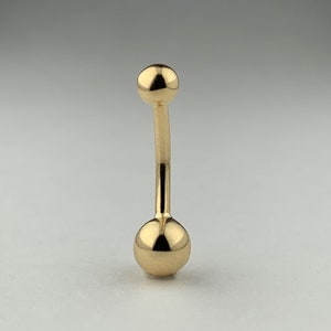 Real gold 2025 belly bars