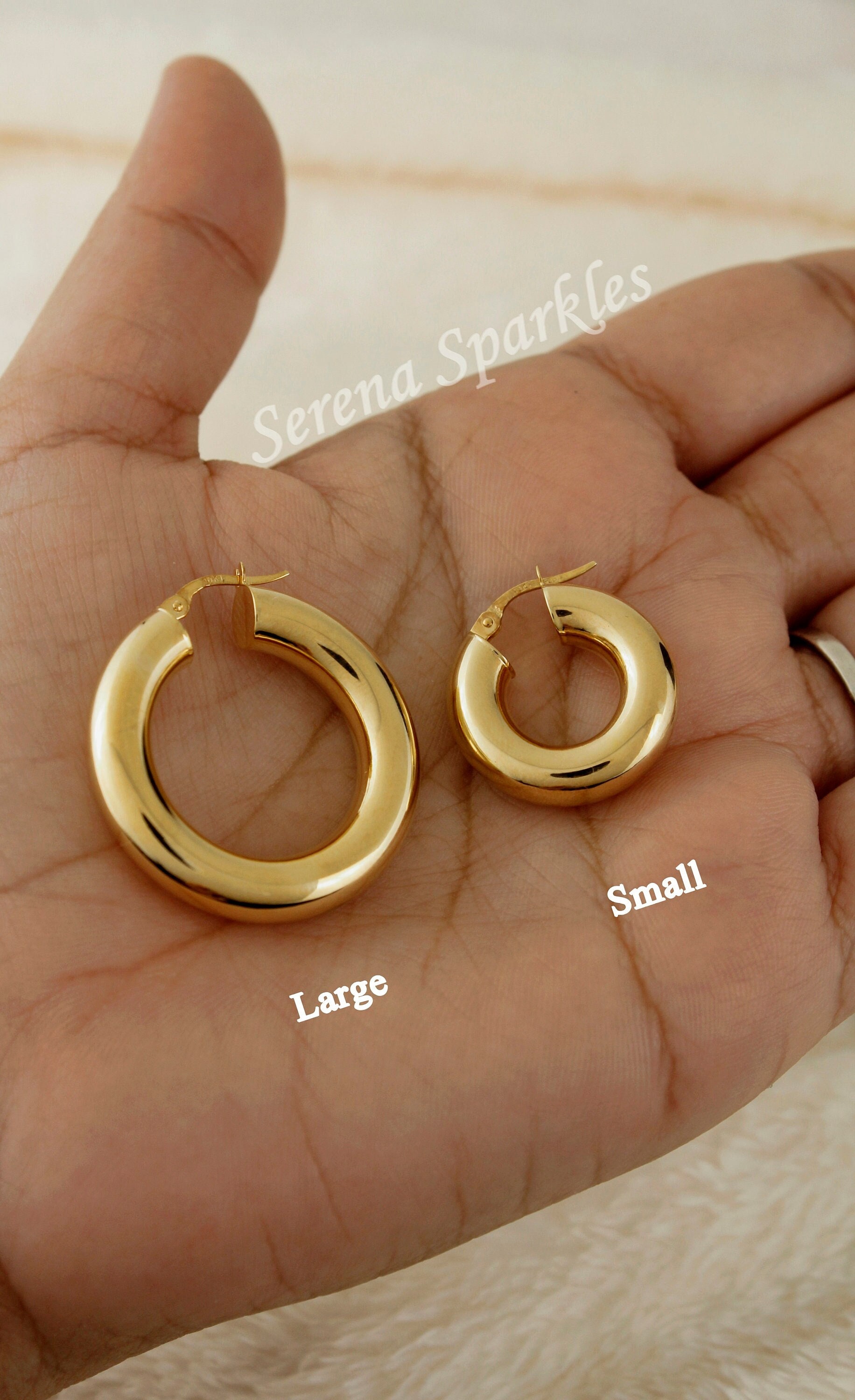 10kt Gold Earrings Etsy Singapore