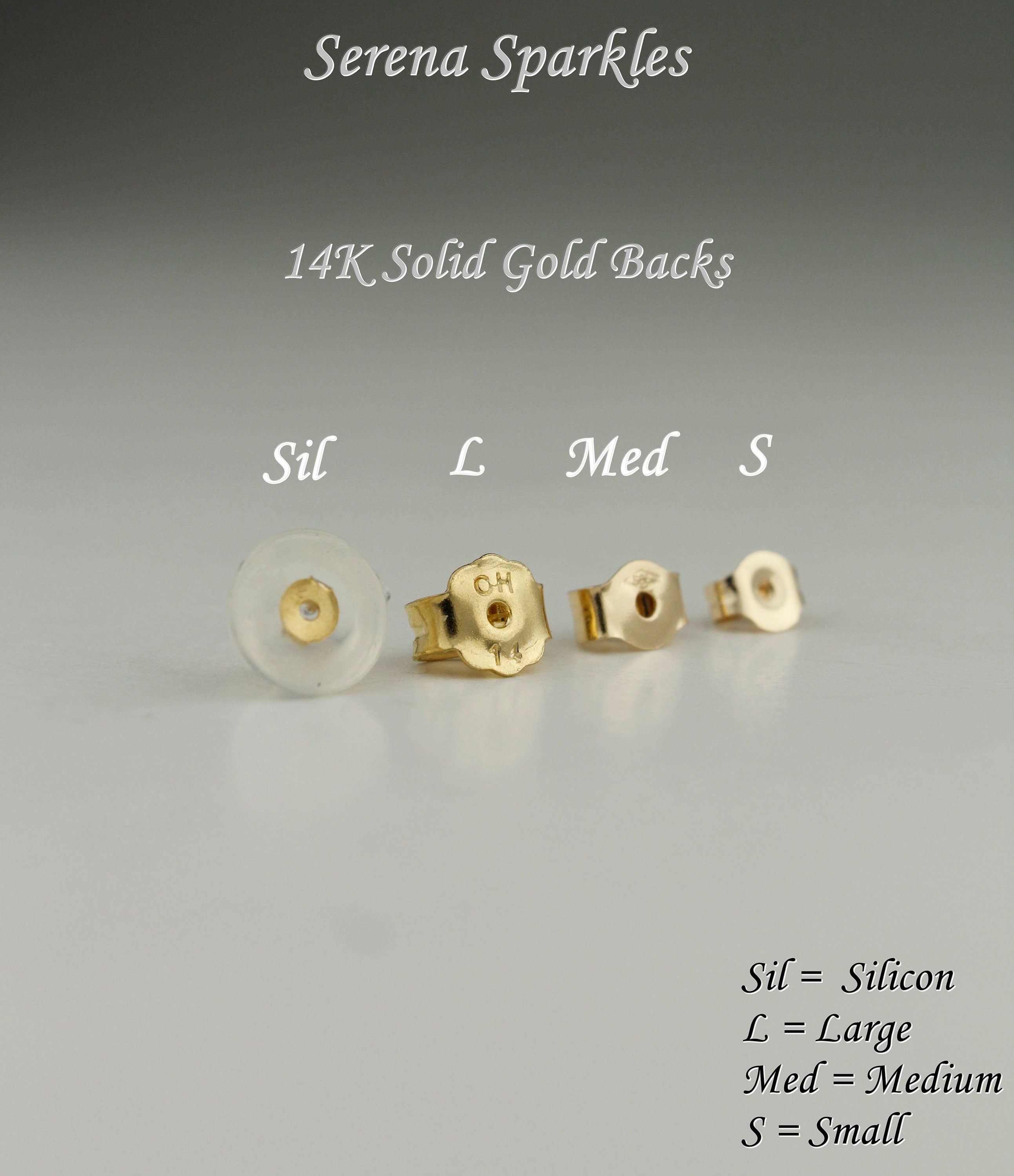 14k Solid Gold Ball Ear Stud Earrings Plain Real Gold - Etsy 14k Solid Gold Ball Ear Stud Earrings Plain Real Gold - Etsy