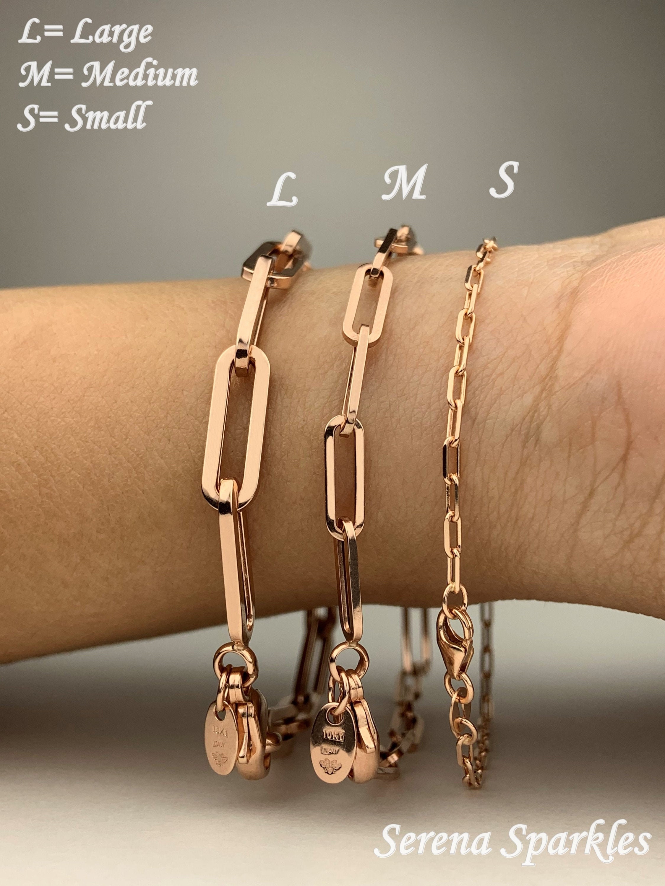 14k Rose Gold Bracelet Etsy Singapore
