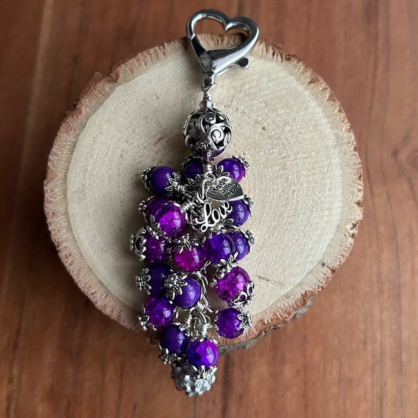 Handmade Beaded Charms|Purse Charms|Handbag Charms|Backpack Charms|Purse|Gift Idea