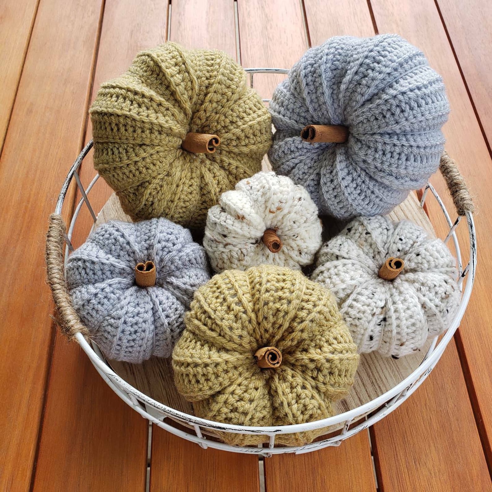 Crochet Pumpkins Fall Home Decor Halloween Decor pumpkin Etsy