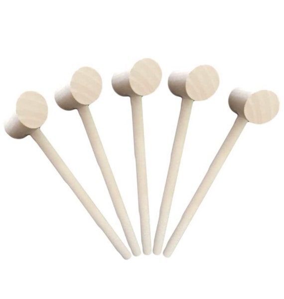 Mini Holz Hammer Fur Grosse Geometrische Herz Zerschlagen Etsy