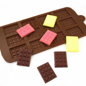 Tablet Honeycomb Chocolate Bar Mould From Chef Rubber