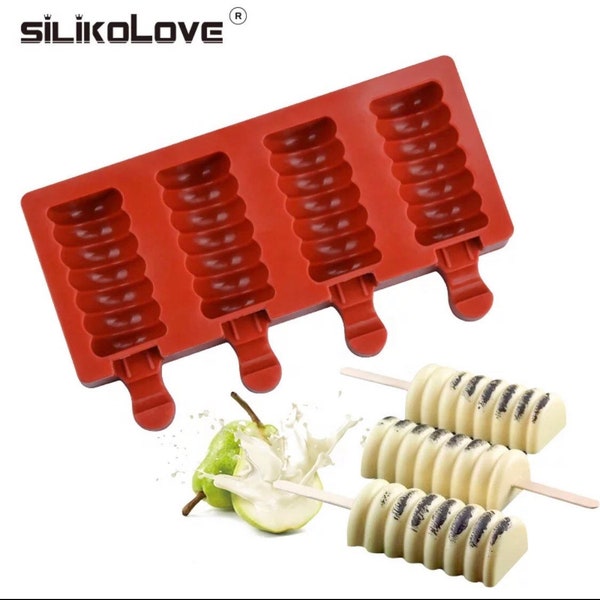 Twist Popsicle Silicone Mould