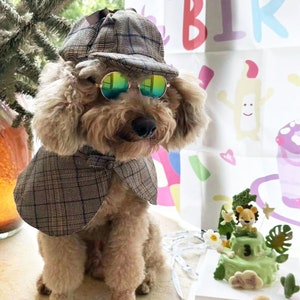 Sherlock Holmes Dog Costume Etsy