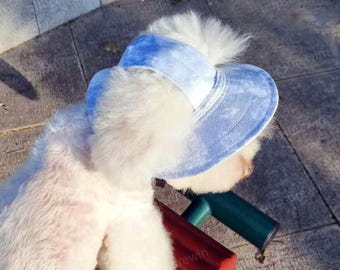 Hundhatt med öronhål, Sommarhatt för stora hundar, Solskydd för utomhusbruk, Solhatt för hundar, Rese- och vandringshatt för husdjur