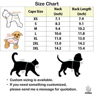 Cat Dog Vampire Costume Halloween, Dog Dracula Count Cloak, Pet Cosplay Outfit Twilight Inspired, Gothic Demon Cape Wizard Uniform Custom image 10