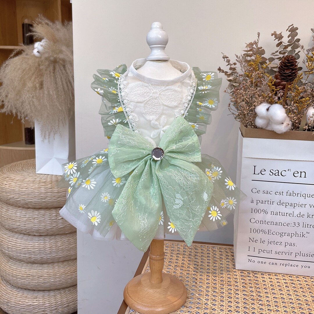 2025 Spring & Easter Dog Tutu Dress (AVAILABLE IN ANY PATTERN FROM THE PREORDER) main image 0