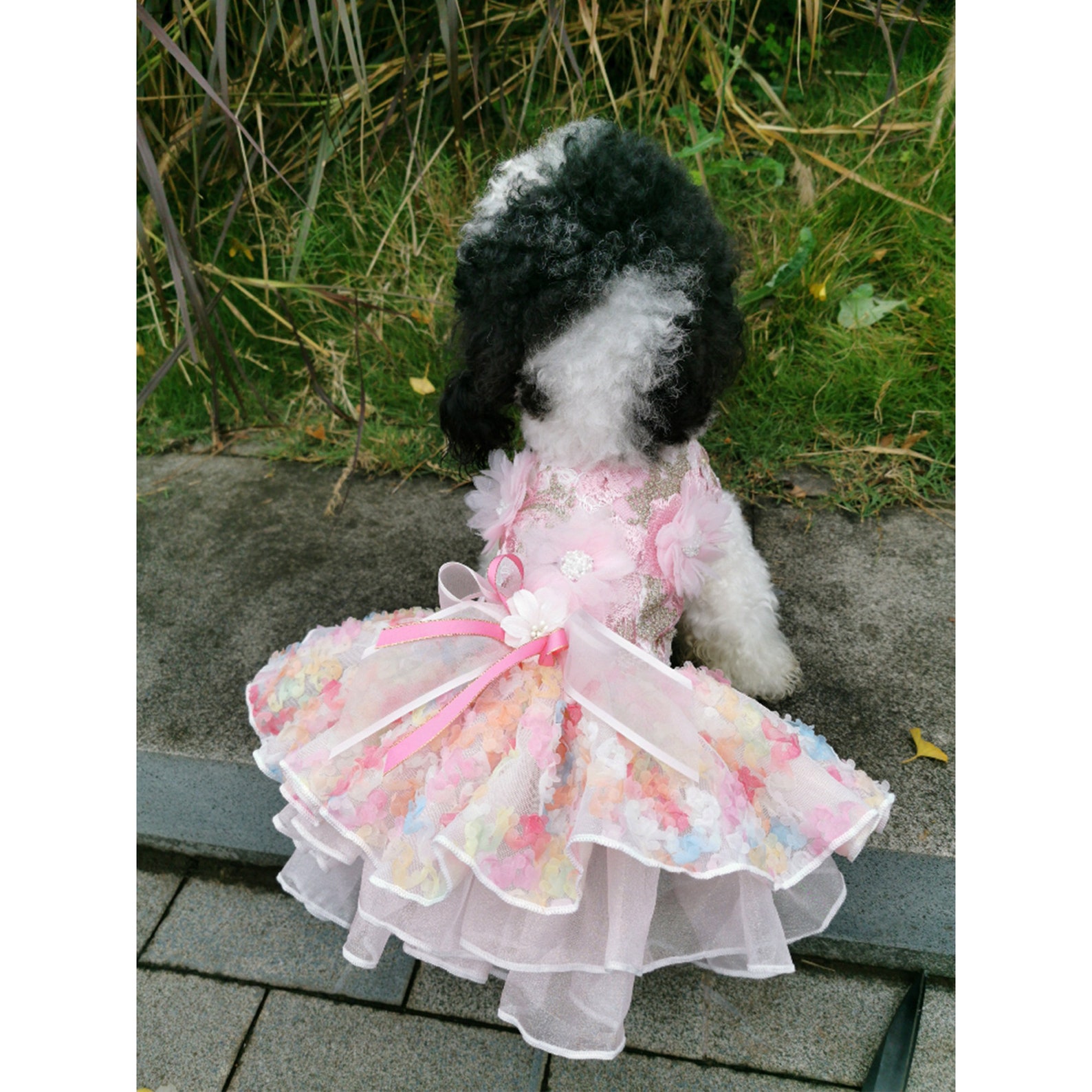 Dog Wedding Dress Princess Costume Halloween Dog Tutu Dress Etsy