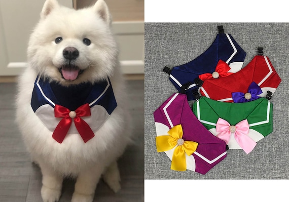 Cat Dog Bandana Collar Sailor Moon Halloween Costume Pet Large Dog Scarf  Bib Collar Pet Bunny Kitten Cat Puppy Doggie Samoyed Husky Teddy -   Finland