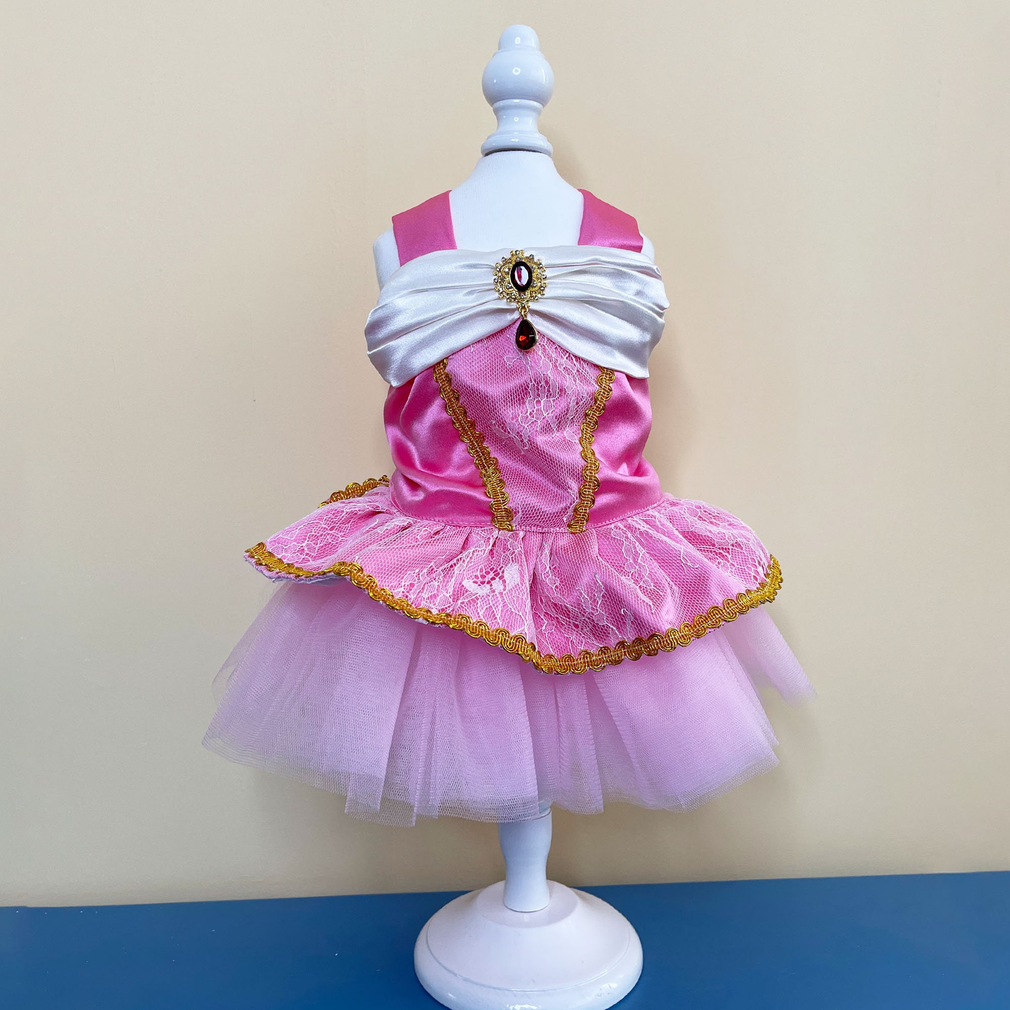 princess tiana dog costume