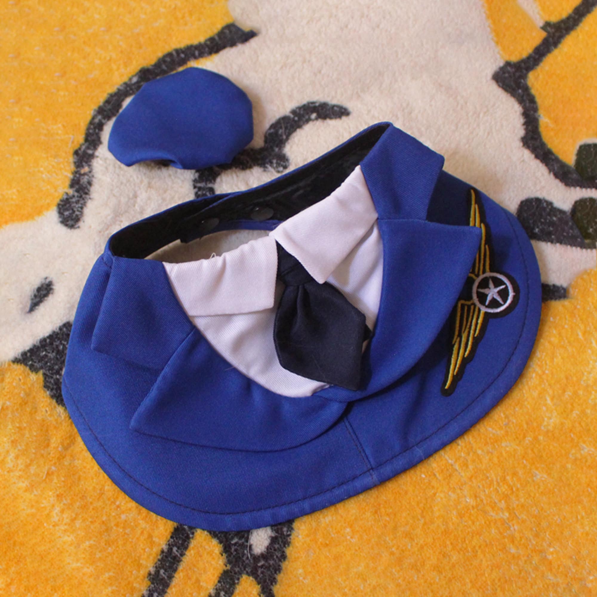 Dog Pilot Costume Halloween Cat Air Force Bandana Pet Airman Etsy