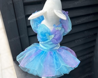 白雪姫をモチーフにしたハロウィン犬用プリンセスコスチューム