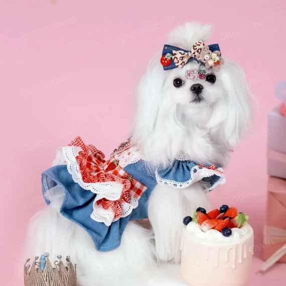 blue dress for baby girl Unicorn Dog Tutu Dress main image 1