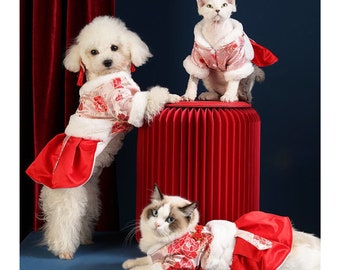 chinese new year cat costume