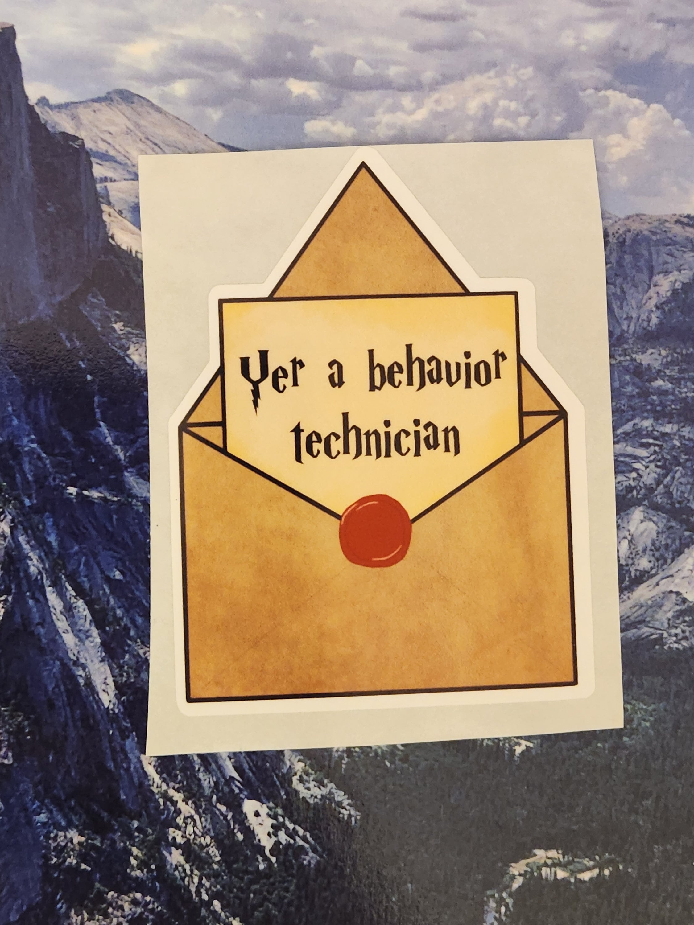 Yer a Behavior Technician Sticker | ABA Sticker | Behavior Analysis ...