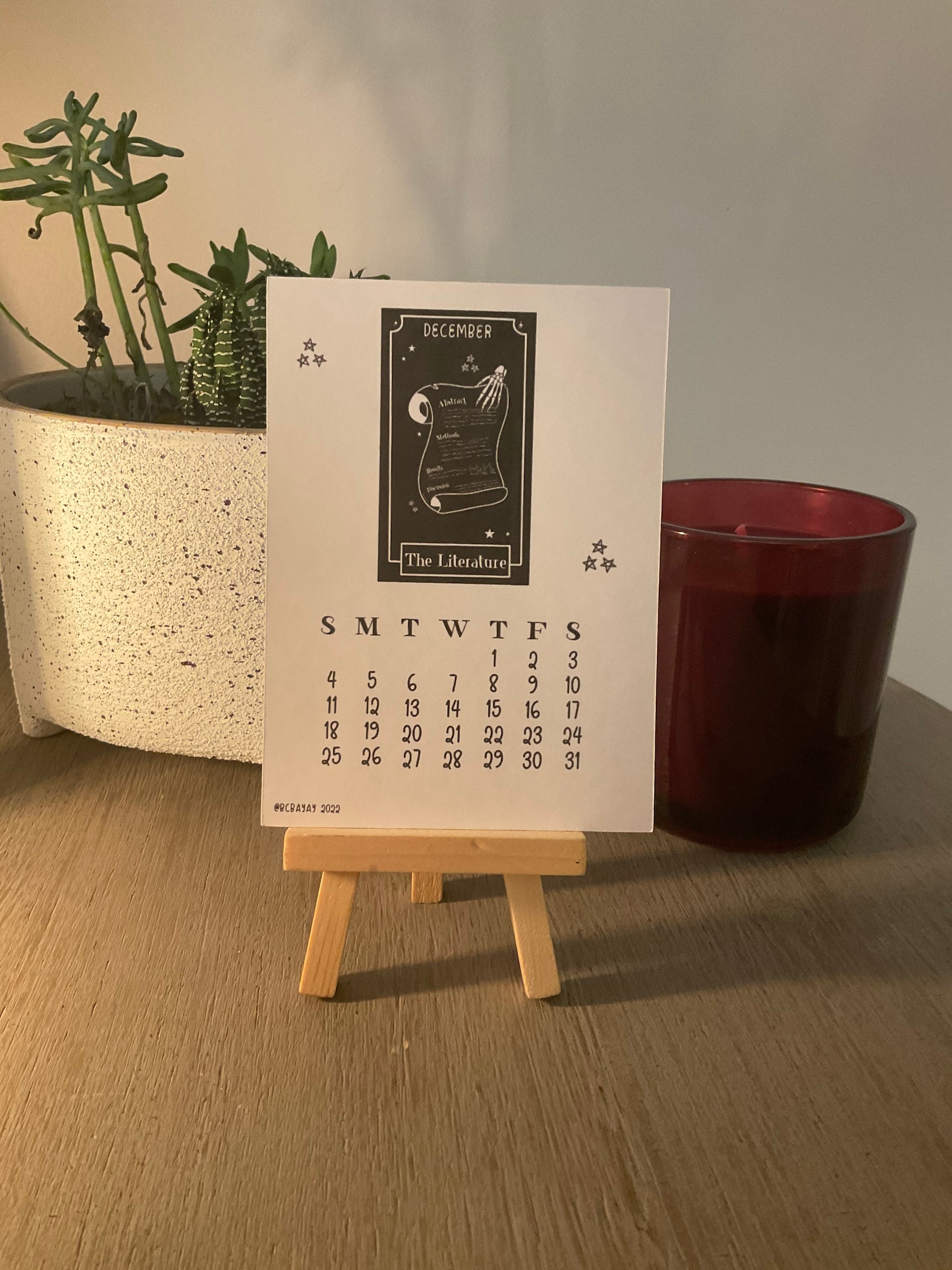aba-mini-desk-calendar-2022-aba-calendar-bcba-calendar-etsy