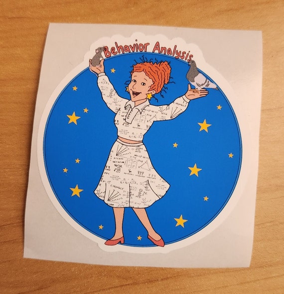 Ms. ABA | BCBA sticker | BCaBA stickers | behavior analysis sticker | ABA sticker | aba gift | bcba gift | behavior technician