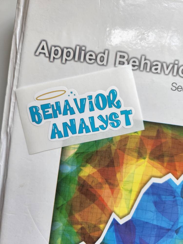 Behavior Sticker Call Center Behavior Analyst Brat Sticker | BCBA Sticker | Behavior Analyst ...