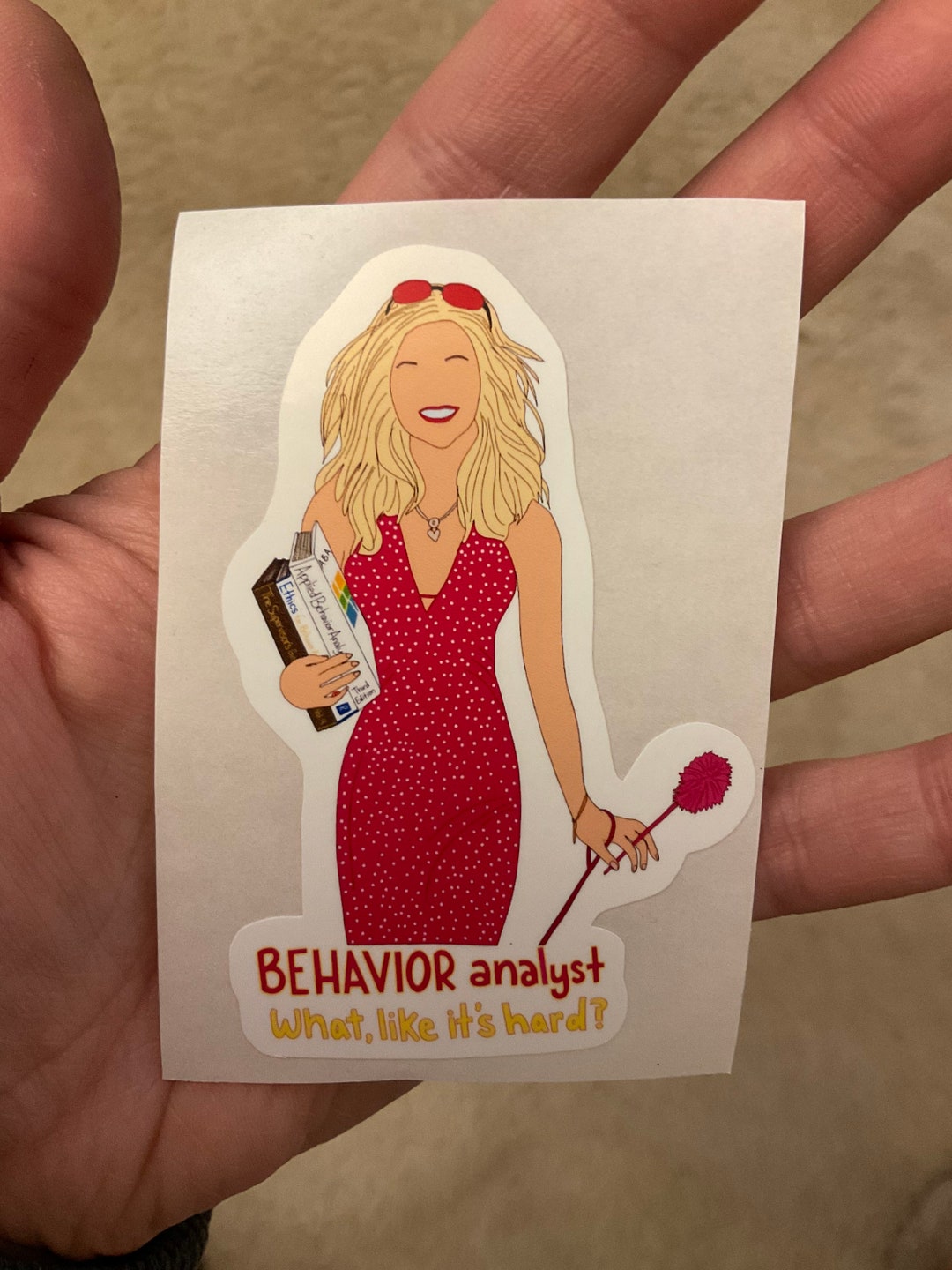 Legally Behavior Analyst Sticker | ABA Sticker | Behavior Analysis ...