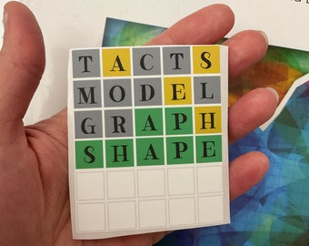 Behavior Analyst word game ABA sticker | behavior analysis sticker | ABA sticker | science gift | bcba sticker gift | Aba therapist gift