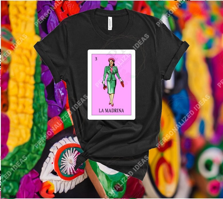 La Fitness Raglan Loteria Tee Shirt Mexican Bingo Funny woman Lottery – X  Graphics Print